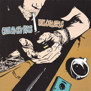 Crippled Old Farts / Unlogistic- Split LP ~300 PRESSED! - Shogun - Dead Beat Records