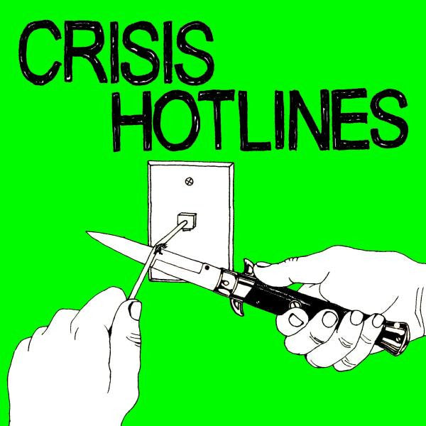 CRISIS HOTLINES – Artificial 7" ~200 COPIES PRESSED! - Ken Rock - Dead Beat Records