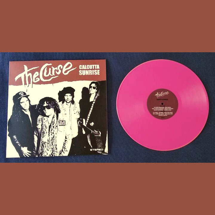 The Curse- Calcutta Sunrise LP ~RARE HOT PINK WAX / GHOST HIGHWAY!