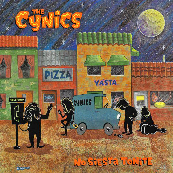 Cynics- No Siesta Tonite LP ~REISSUE / RARE CLEAR WAX!