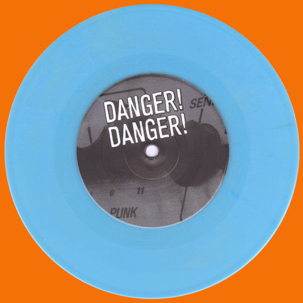 Danger! Danger! / Toleranzgrenze- Split 7” ~RARE BLUE WAX LTD TO 100!