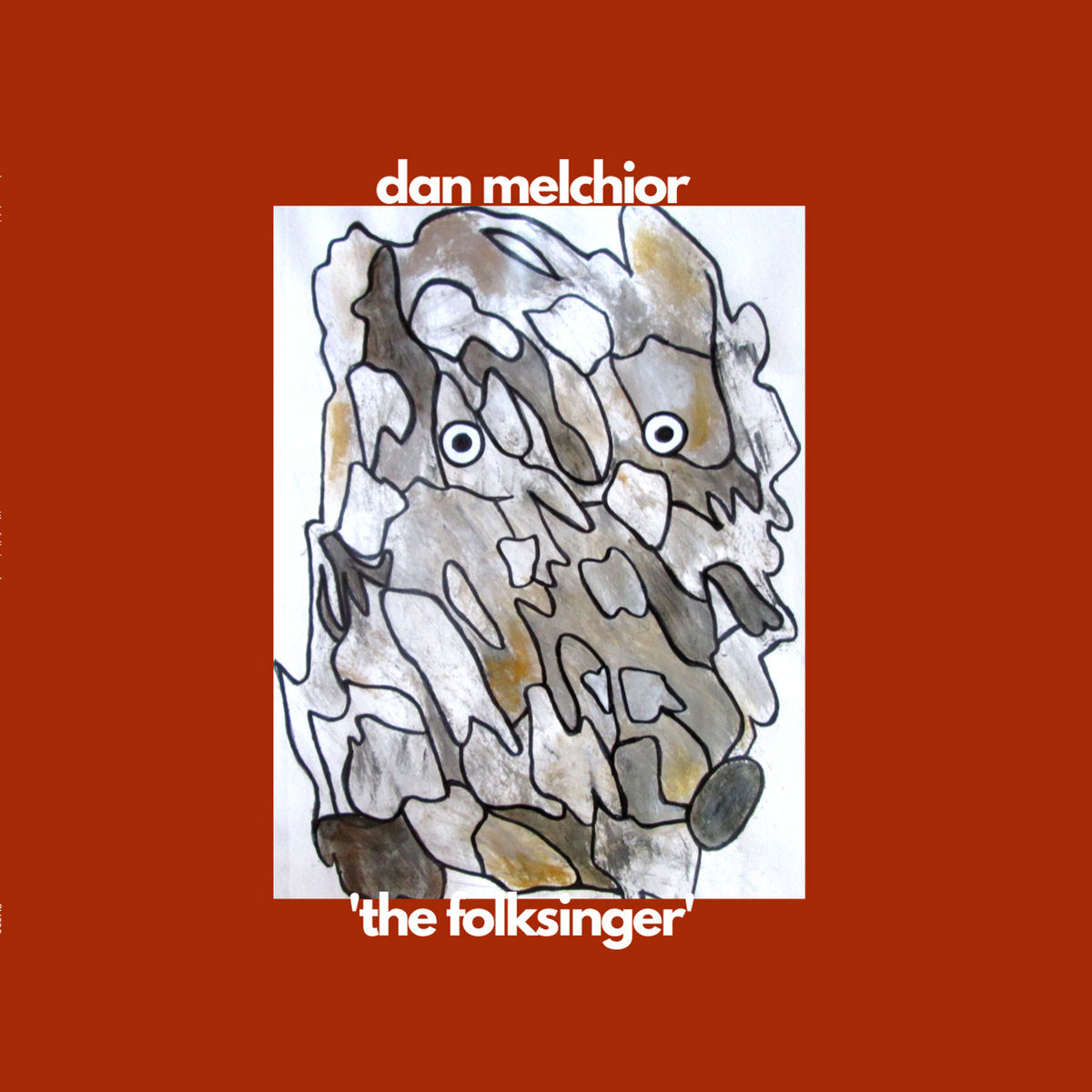 Dan Melchior- The Folksinger LP ~RARE RED WAX LTD TO 100!
