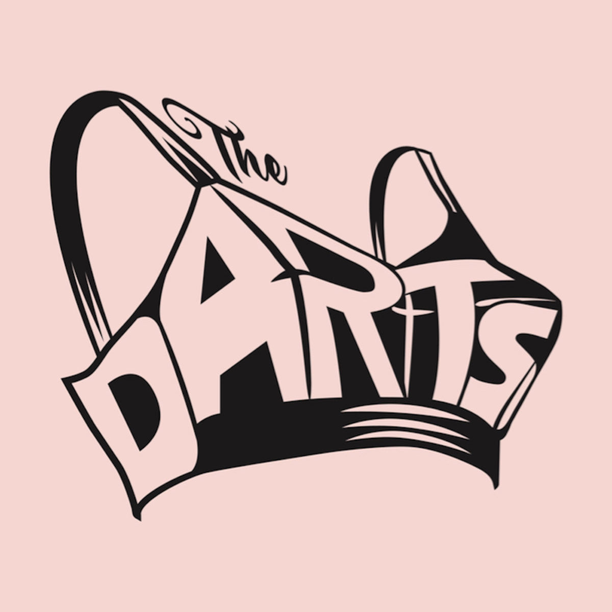 Darts- S/T LP ~RARE PINK SPLATTER WAX!