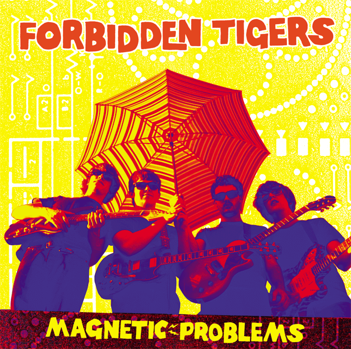FORBIDDEN TIGERS- 'Magentic Problems' LP ~EX BRIMSTONE HOWL - Dead Beat - Dead Beat Records