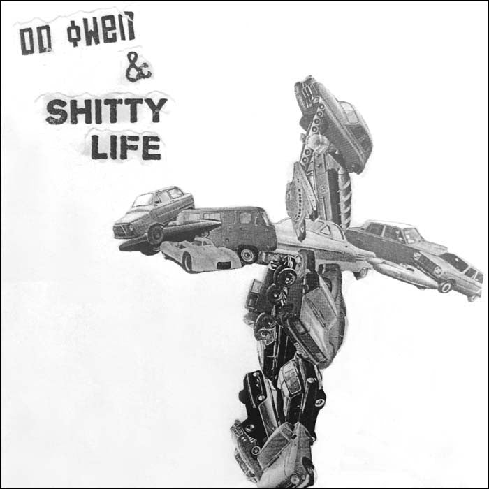DD Owen & Shitty Life- S/T 7" ~LTD TO 200! - Goodbye Boozy - Dead Beat Records
