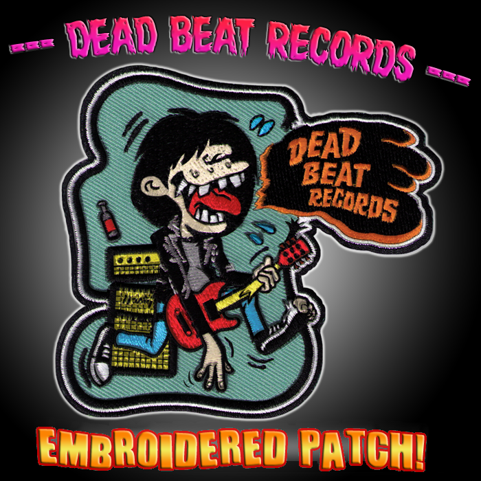 Dead Beat Records Logo Embroidered Patch