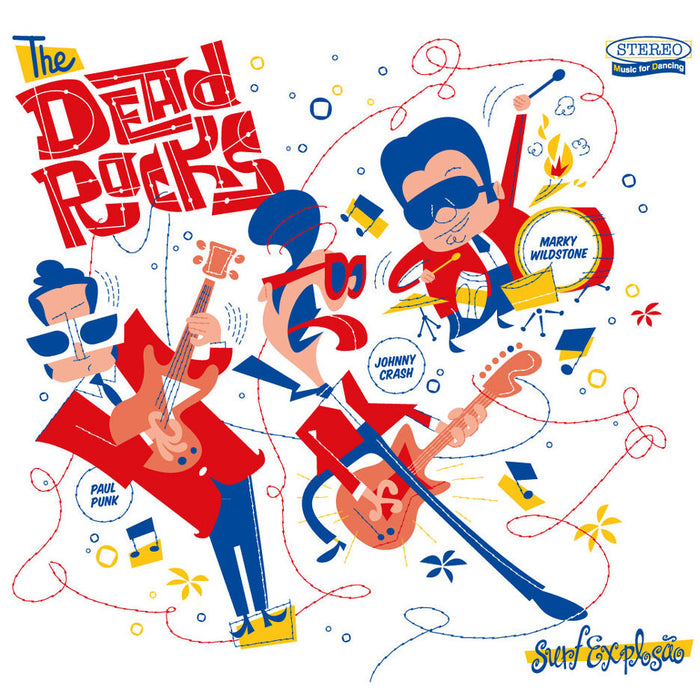 Dead Rocks- Surf Explosao LP ~MAN OR ASTROMAN! - Groovie - Dead Beat Records