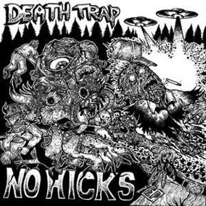 DEATH TRAP- No Hicks 7” ~1983 KBD RIPPER!! - Warm Bath - Dead Beat Records