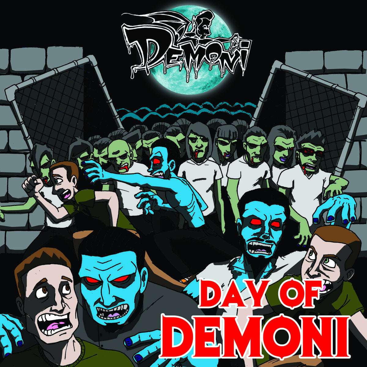 Demoni- Day Of Demoni LP ~RARE ZOMBIE GREEN WAX!