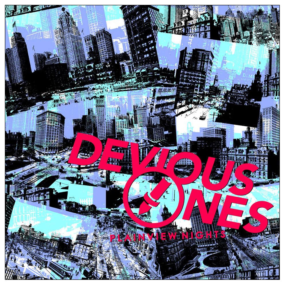 Devious Ones- Plainview Nights LP ~RARE BLUE AND RED ALT COVER LTD 50!