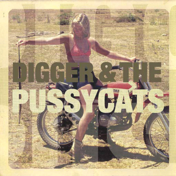 Digger And The Pussycats- Better Listen Up Good 7”~RARE PISS YELLOW WAX!
