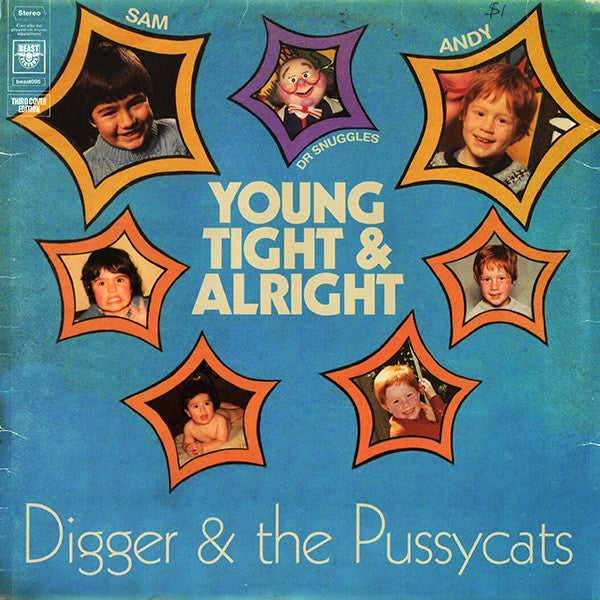 Digger & the Pussycats - Young, Tight and Alright LP - Beast - Dead Beat Records