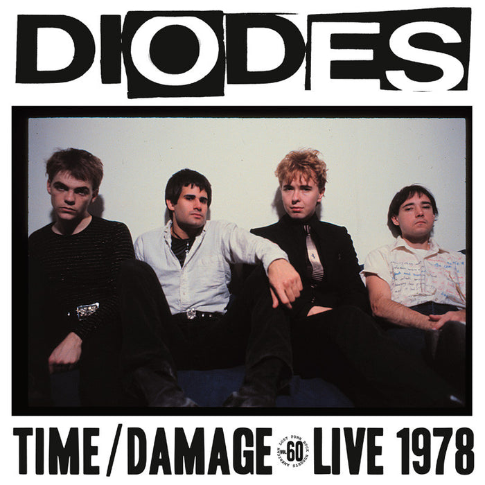 DIODES - Time/Damage LP ~REISSUE - Rave Up - Dead Beat Records