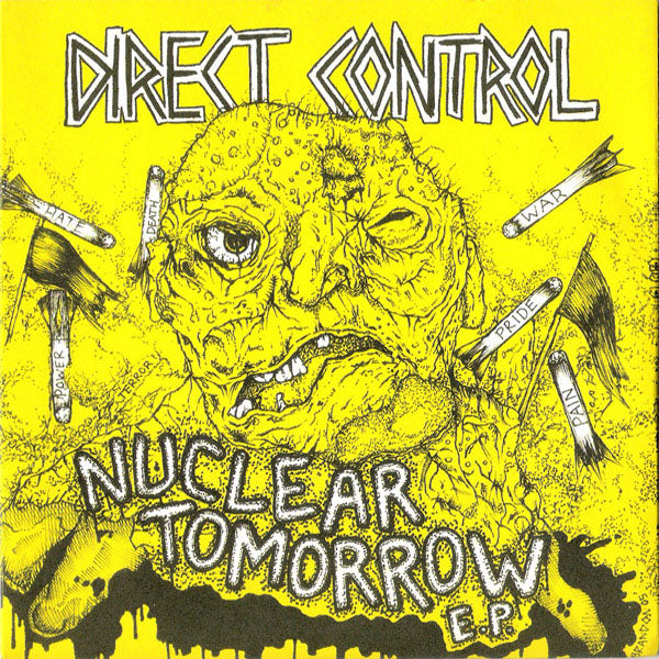 Direct Control- Nuclear Tomorrow 7” ~RARE PURPLE WAX!