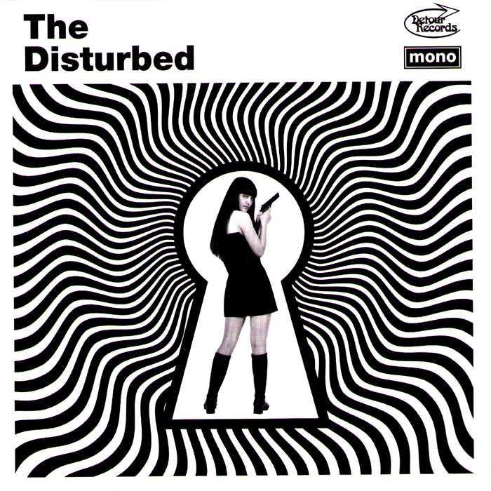 The Disturbed- Eye Spy 7” ~GRAVEDIGGER V! - Detour - Dead Beat Records - 1