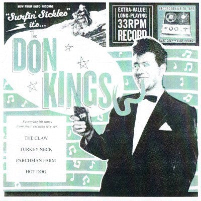 DON KINGS - Surfin' Sickles 7" - Perpetrator - Dead Beat Records