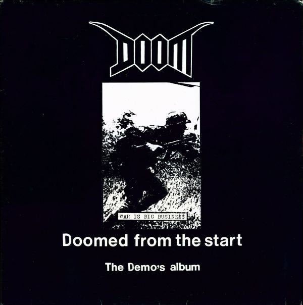 Doom- Doomed From The Start LP - Antisociety - Dead Beat Records