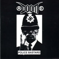 Doom- Police Bastard 7” ~MARBLE WAX!! - Profane Existence - Dead Beat Records