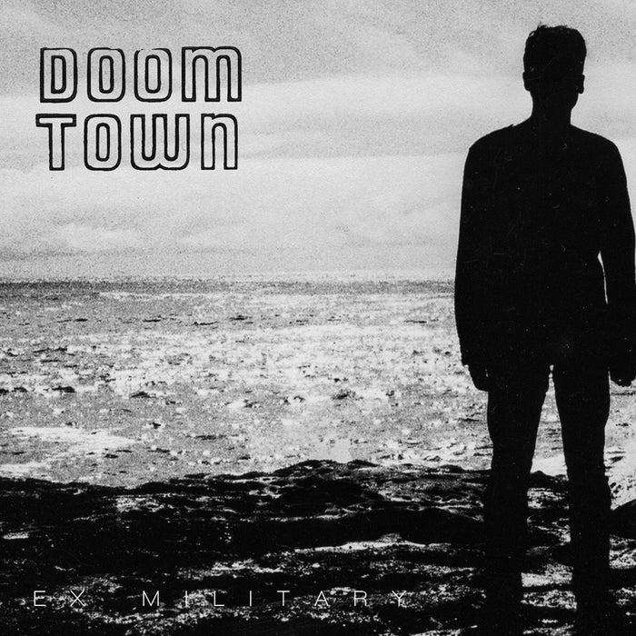 Doom Town/No More Art- Split 7“ ~EX RED DONS! - Rock Star - Dead Beat Records
