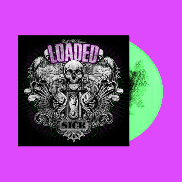 Duff Mckagan's Loaded- Sick LP + BONUS 7" ~RARE GREEN HAZE WAX LTD TO 300!