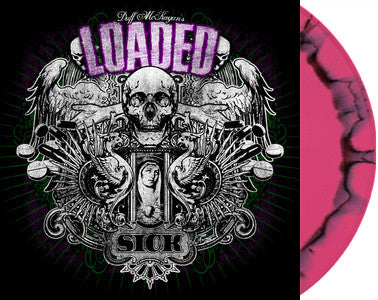 DUFF McKAGAN'S LOADED- "SICK" LP + BONUS 7" PURPLE TIE DYE - Zodiac Killer - Dead Beat Records