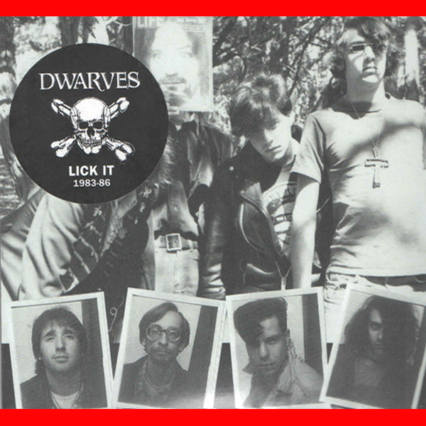 Dwarves- Lick It: 1983-86 CD ~REISSUE W/ GATEFOLD COVER!