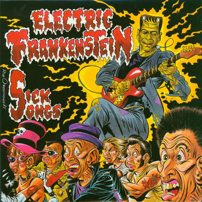 Electric Frankenstein- Sick Songs 10" ~RARE YELLOW WAX!