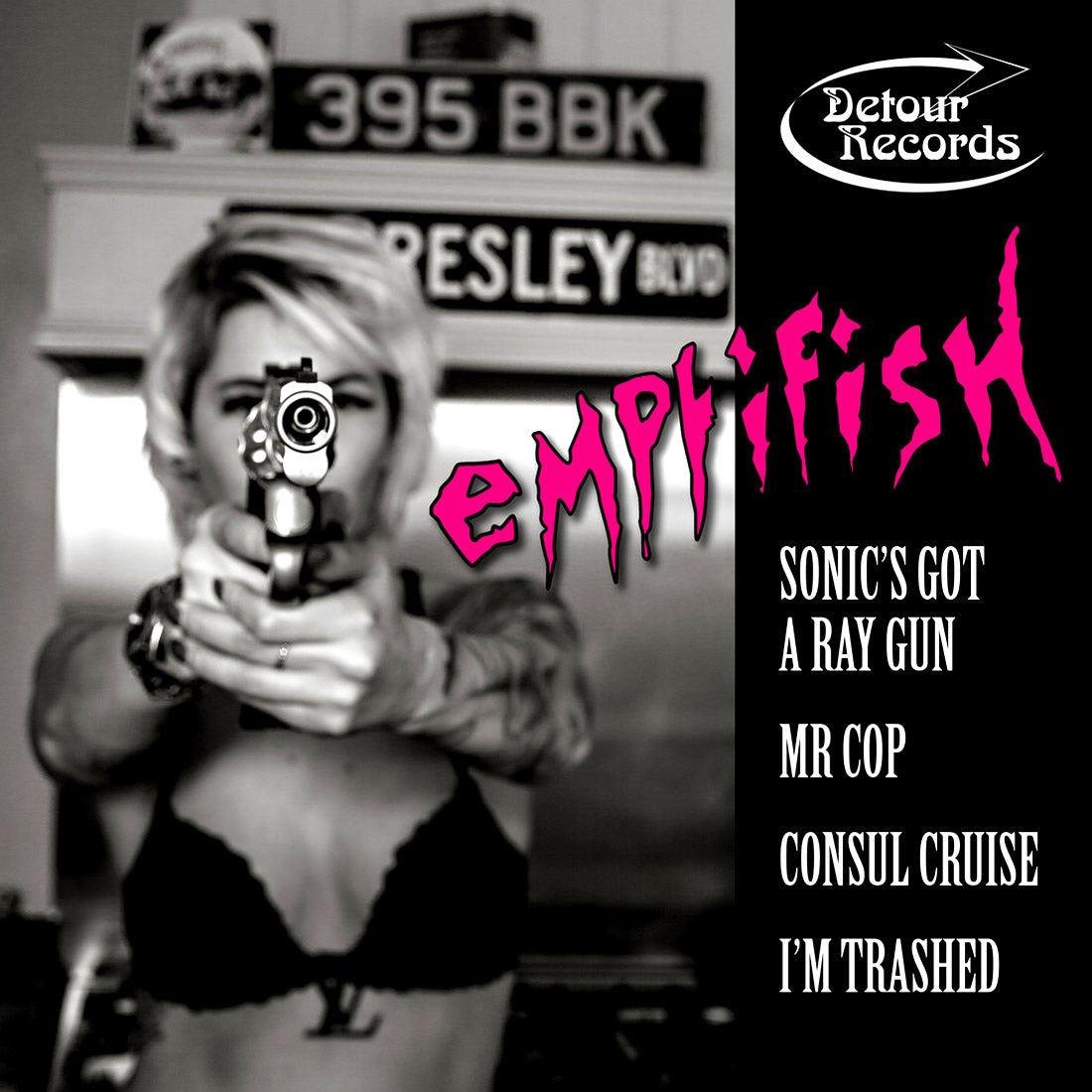 Emptifish- Sonic’s Got A Ray Gun 10” ~RARE PINK WAX!