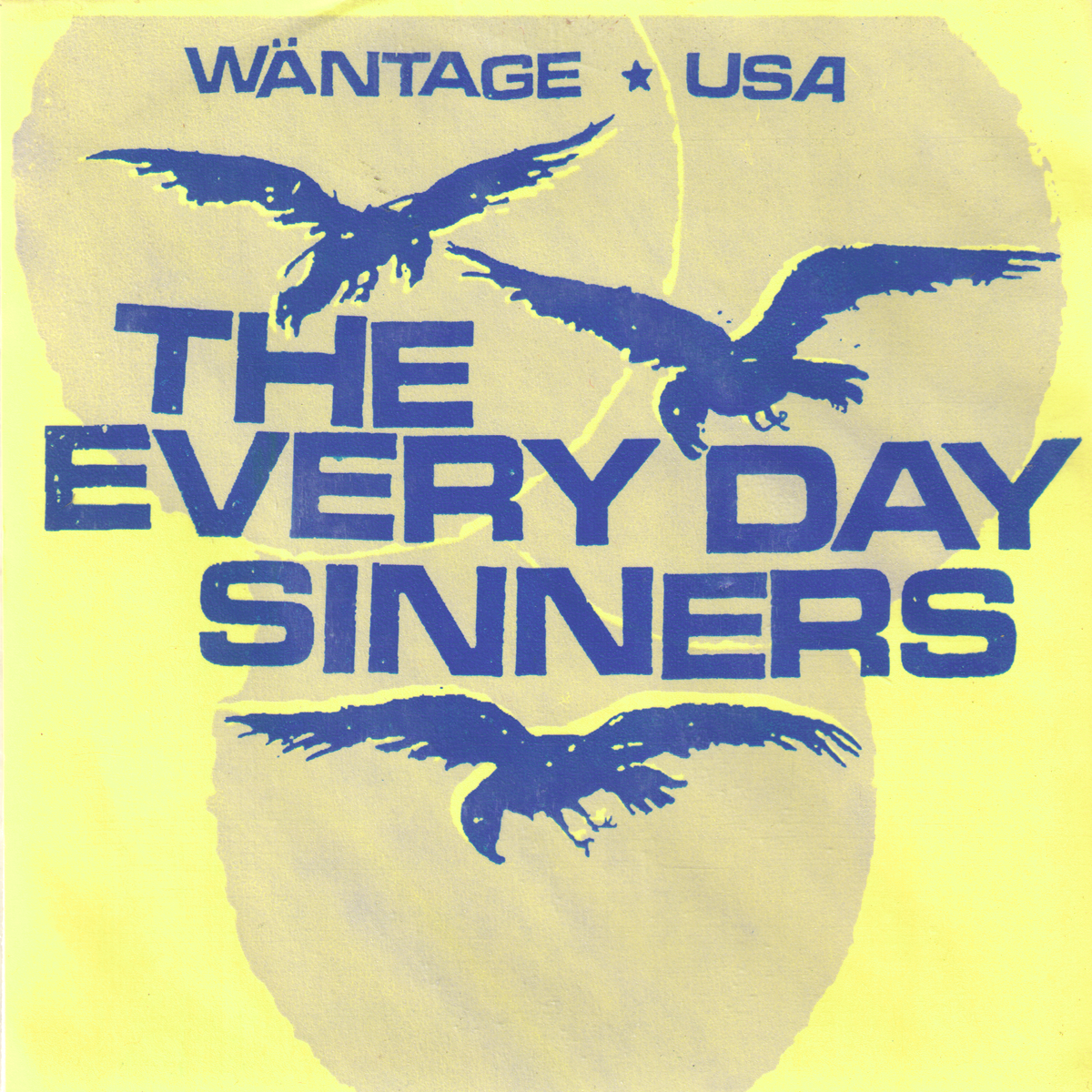Everyday Sinners- William Tell Burroughs 7" ~ELECTRIC EELS / GREY MARBLE WAX!