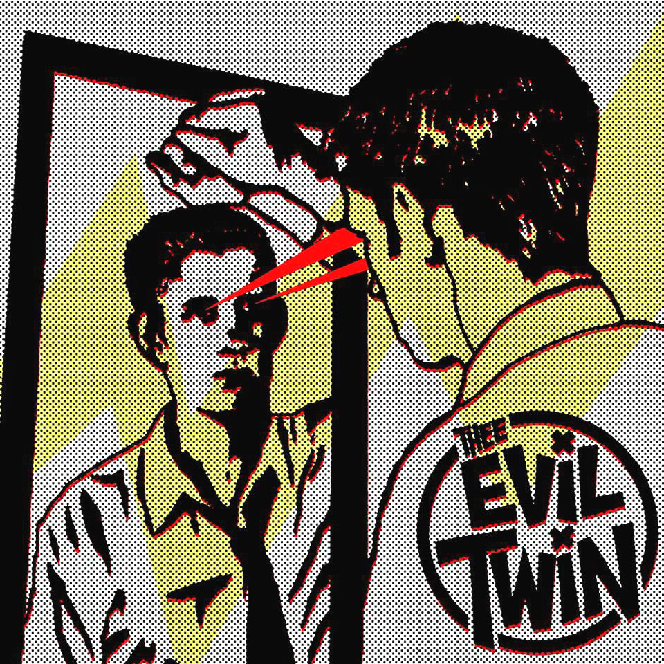 Thee Evil Twin- S/T 7” ~EX RADIO REELERS!