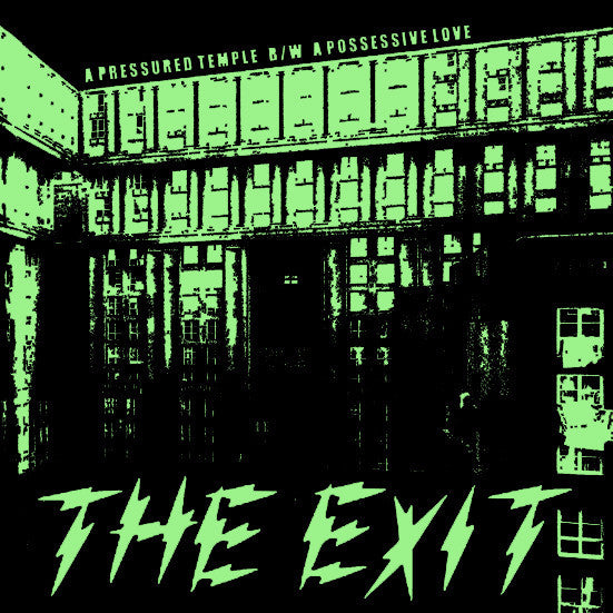 The Exit- A Pressured Temple 7” ~SECOND PRESSING! - NO FRONT TEETH - Dead Beat Records