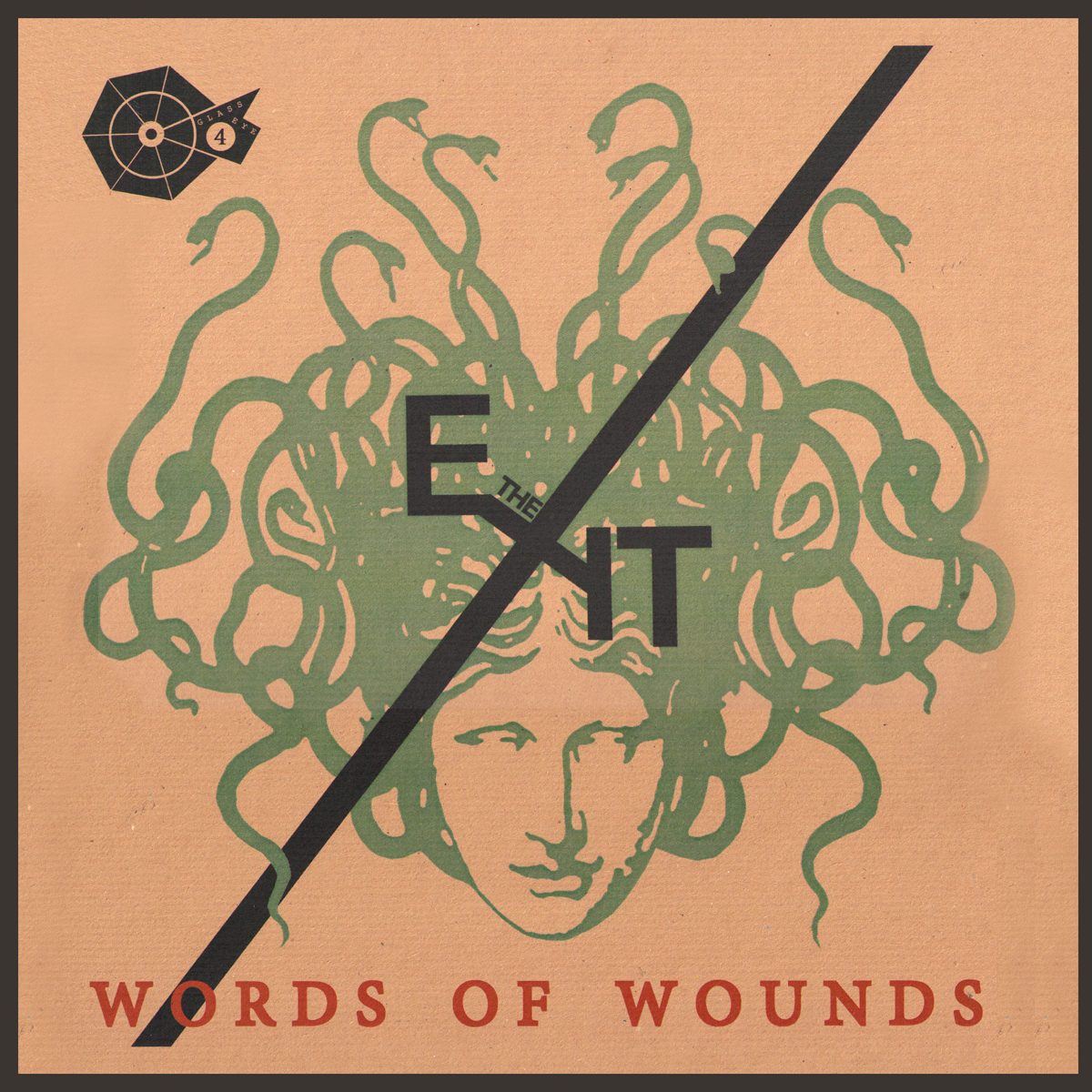 The Exit- Words Of Wounds LP ~VERY RARE GLASS EYE COVER LTD TO 50!
