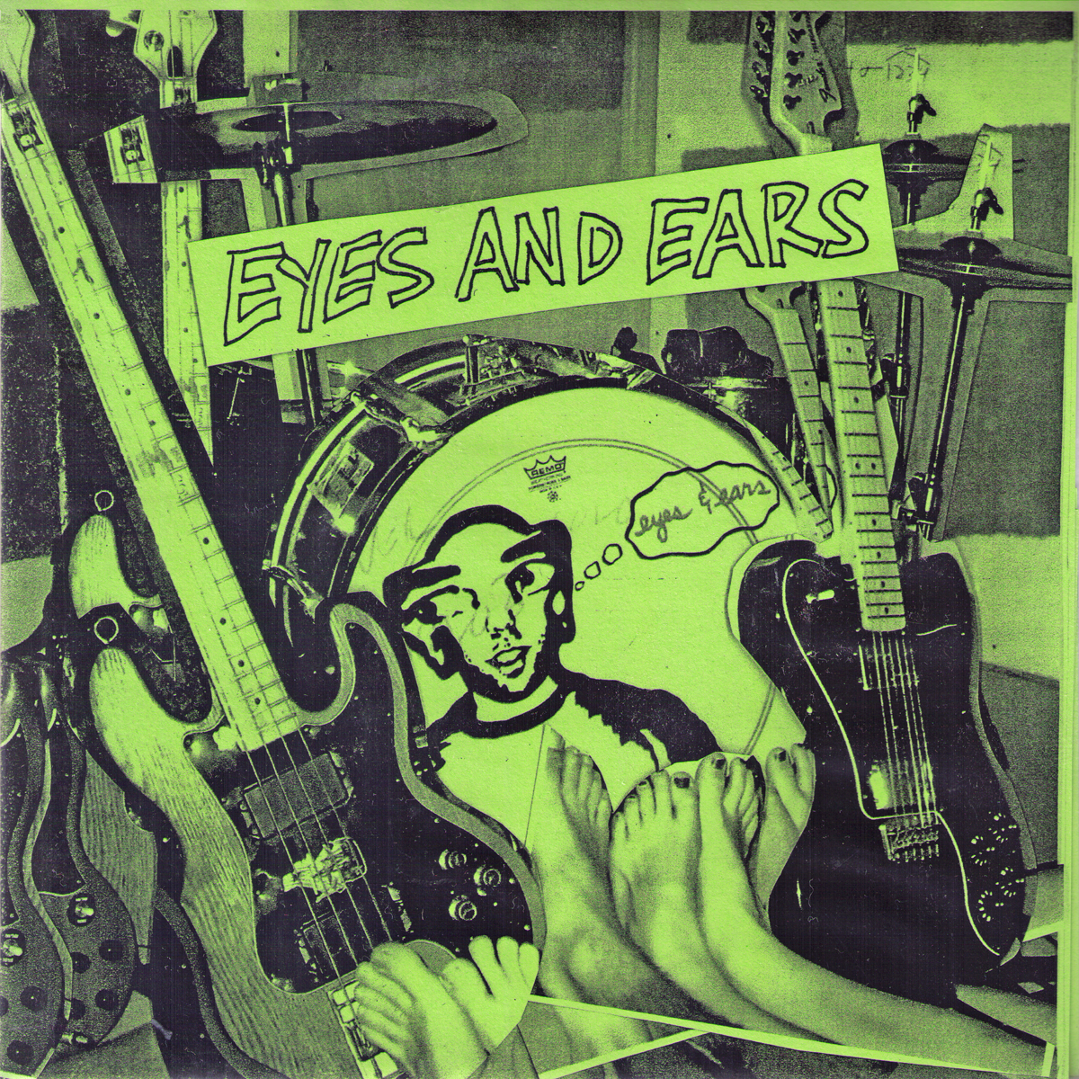 Eyes And Ears- S/T 7” ~KILLER / RARE 250 HAND NUMBERED COPIES!