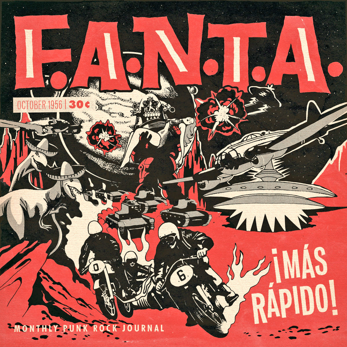 F.A.N.T.A. - Más Rápido CD ~RAMONES!
