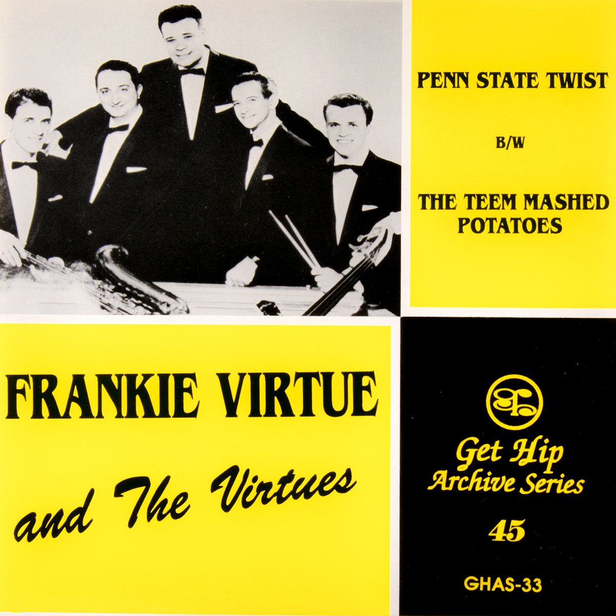 Frankie Virtue And The Virtues- Penn State Twist 7” ~REISSUE!