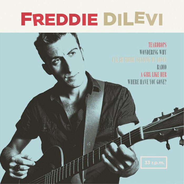 Freddie Dilevi- Teardrops 7” ~EDDIE COCHRAN!