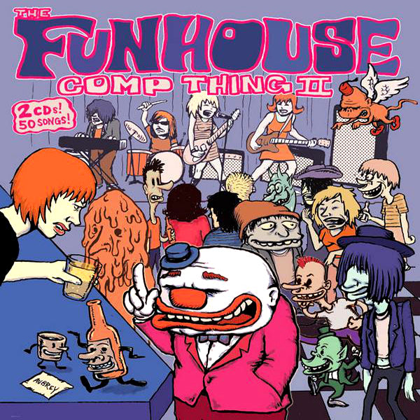 V/A- Funhouse Comp Thing #2 DOUBLE CD SET ~W/ PIERCED ARROWS / THE SPITS!