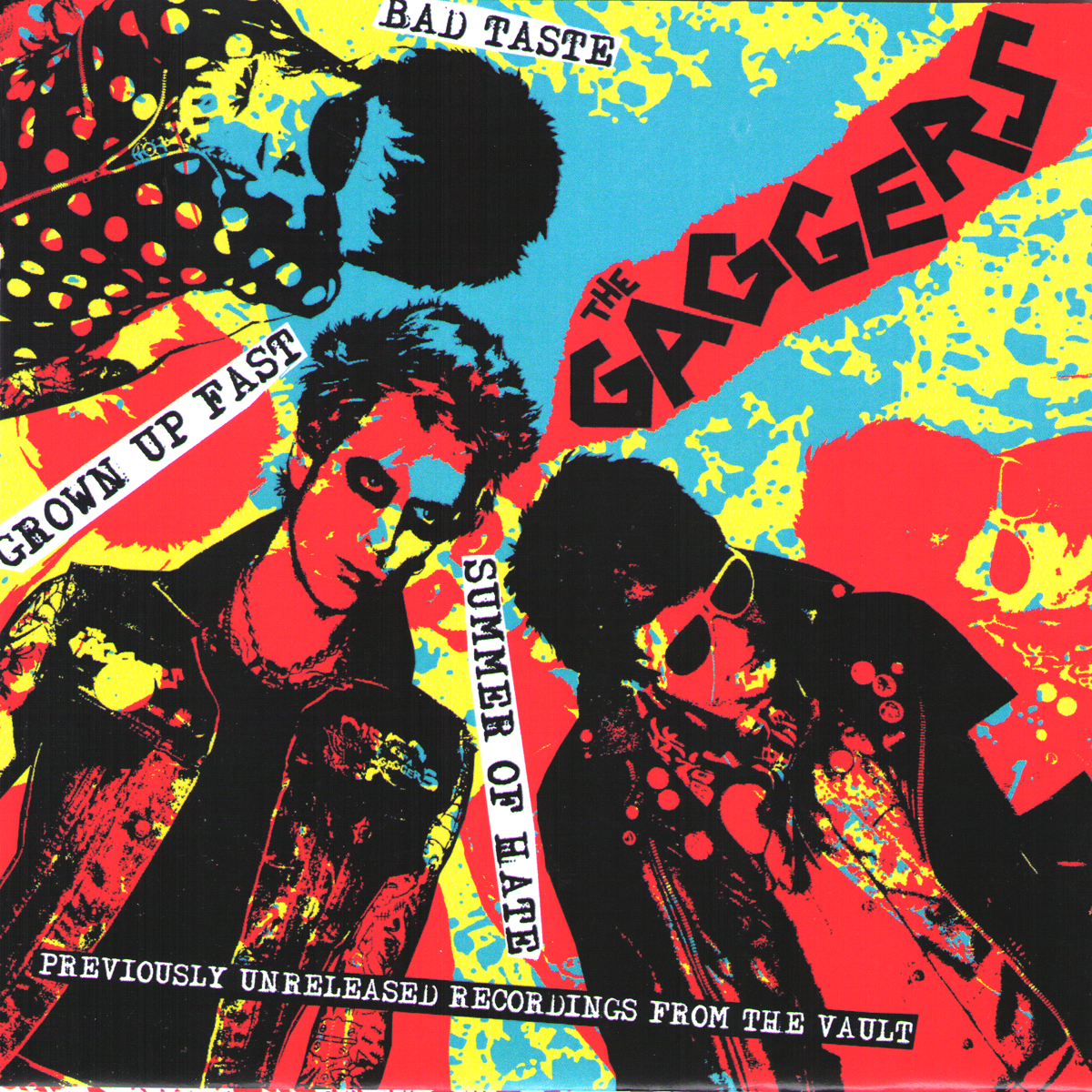 The Gaggers- Bad Taste 7" ~EARLY RECORDINGS!