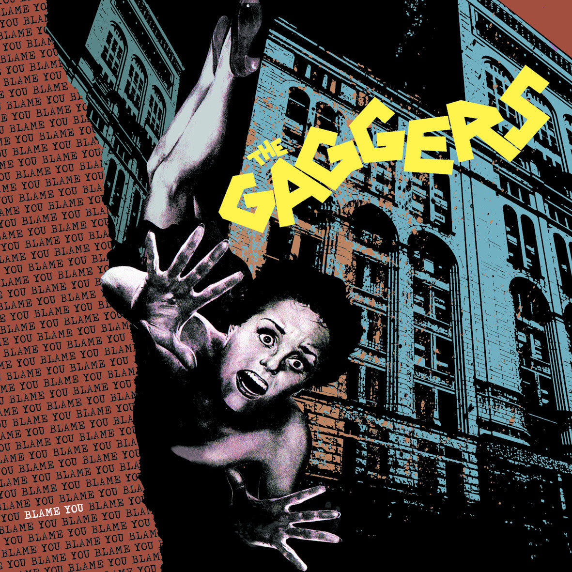 The Gaggers- Blame You LP ~RAREST 100 PRESSED ON BLACK WAX!