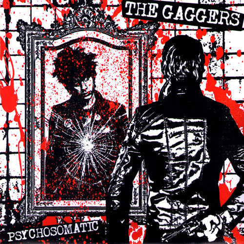 Gaggers- Psychosomatic 7" ~OUT OF PRINT! - NO FRONT TEETH - Dead Beat Records