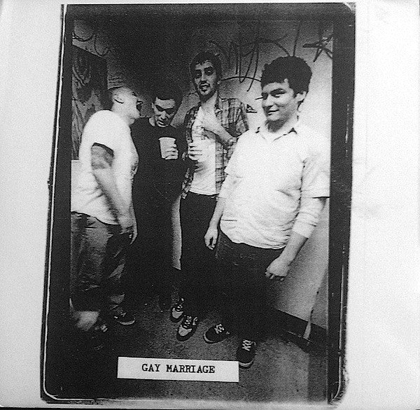 Gay Marriage- S/T 7" ~200 HAND NUMBERED COPIES! - Ditchwater - Dead Beat Records
