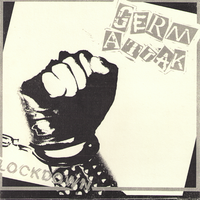 Germ Attak- Fear Of The Unknown LP ~ RARE FLEXI + POSTER EDITION! - Loud Punk - Dead Beat Records - 2