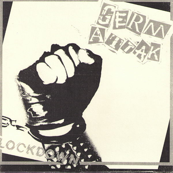 Germ Attak- Fear Of The Unknown LP ~ RARE FLEXI + POSTER EDITION! - Loud Punk - Dead Beat Records - 2