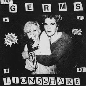 The Germs- Lions Share LP - HC Classics - Dead Beat Records