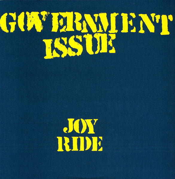 Government Issue- Joyride LP ~REISSUE! - Dr Strange - Dead Beat Records