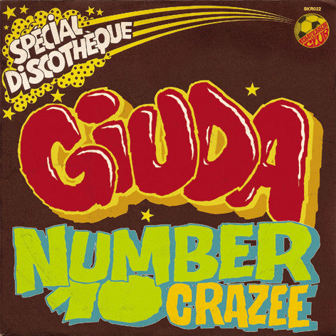 Giuda- Number 10 7”  ~LTD TO 300! - Surfin Ki - Dead Beat Records