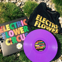 Give- Electric Flower Circus LP ~RARE OPAQUE PURPLE WAX LTD TO 200! - Adagio 830 - Dead Beat Records - 1