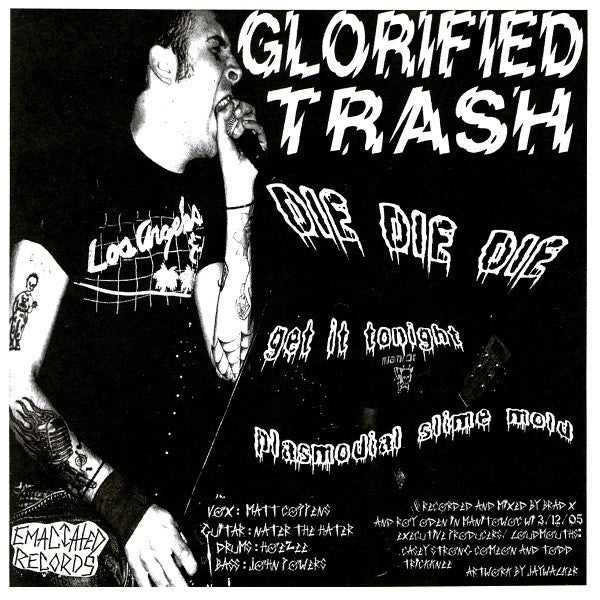Glorified Trash / Throbbin’ Urges - Split 7” ~DWARVES!