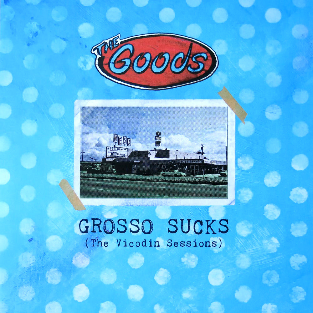 The Goods- Grosso Sucks (The Vicodin Sessions) LP ~EX STITCHES / US BOMBS : RARE ORANGE WAX!
