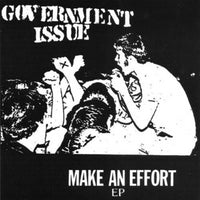 Government Issue- Make An Effort 7" - Dr Strange - Dead Beat Records